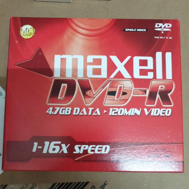 Đĩa DVD-R Maxell hộp 10 chiếc