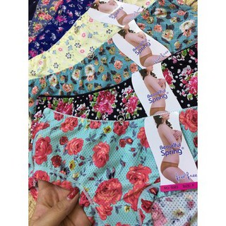 Set quần thông hơi cạp cao hoa
