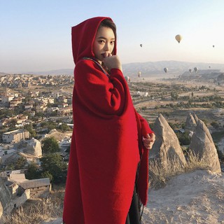 áo choàng len vintage siêu đẹp