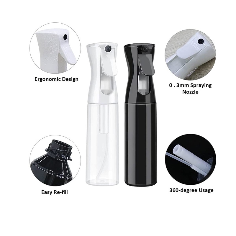 1 Bình Xịt Phun Sương Siêu Mịn 200ml 300ml Chuyên Dụng Cho Salon Làm Tóc