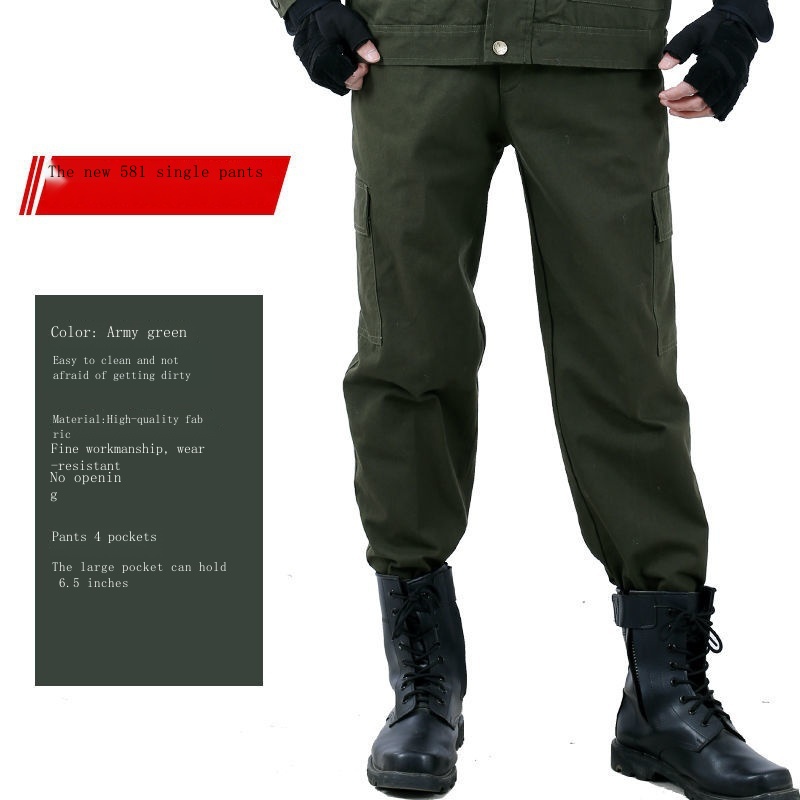 Bộ Đồ Lao Động Dày Dặn Chống Bỏng Thời Trang Xuân Thu Cho Nam