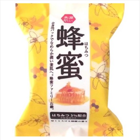 XÀ PHÒNG MẬT ONG PELICAN 80G (DƯỠNG DA MỀM MỊN) - Hachi Hachi Japan Shop