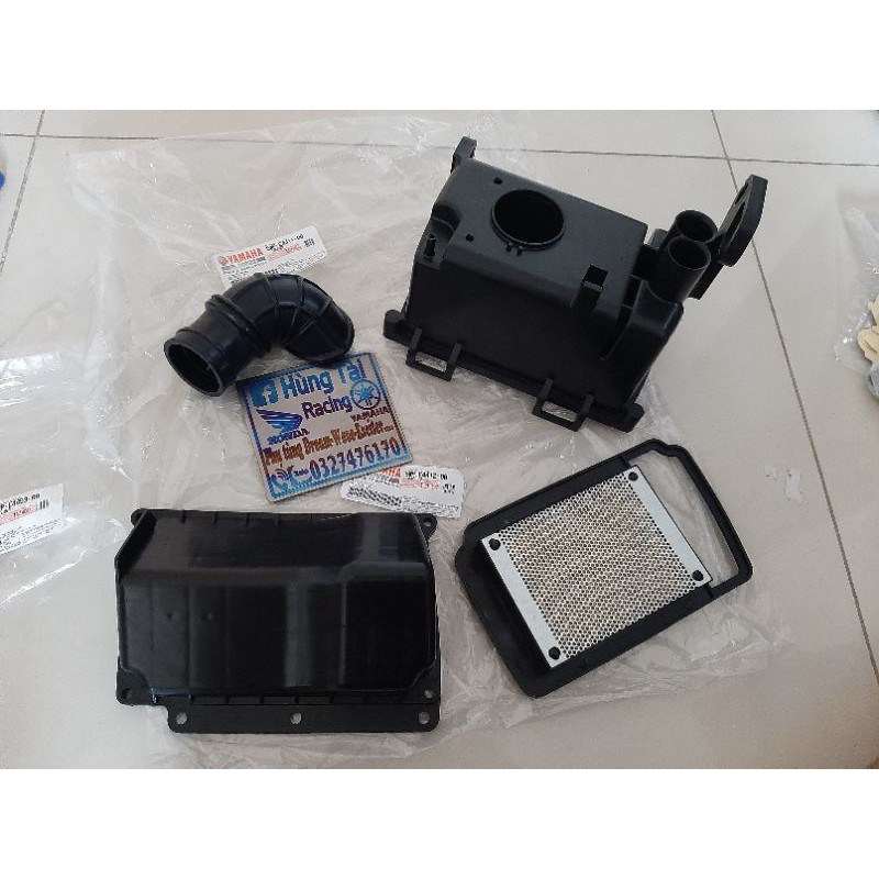 Bộ võ hộp lọc gió pô e xe ga MiO zin chính hãng yamaha