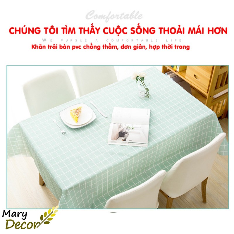 Khăn trải bàn sinh nhật 137*274 (3 màu) chống thấm cực dễ thương họa tiết ziczac