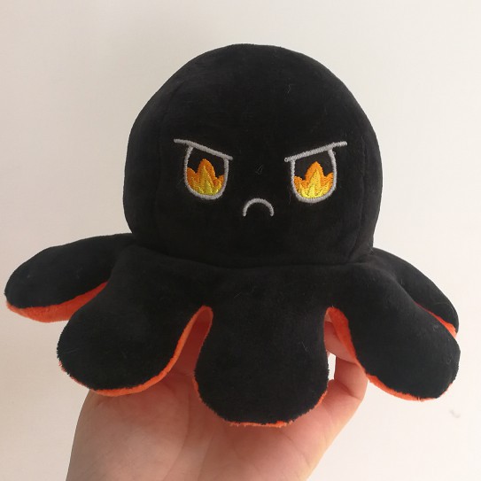 Bạch tuộc nhồi bông cảm xúc - Reversible Octopus plush toy Facebook Tik Tok HOT