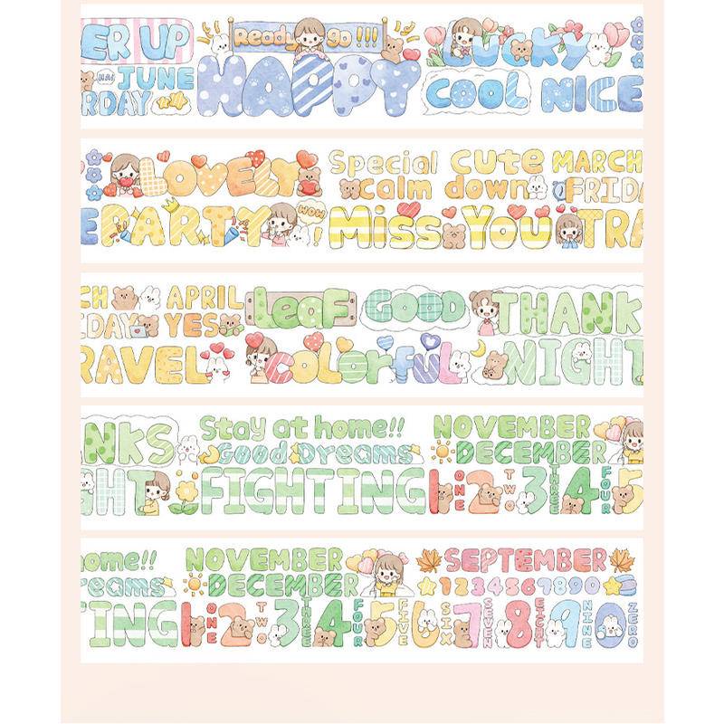 ⭐ iLado ⭐ telado Cute sticker PET Không Thấm Nước Nhãn Hình Dán Sticker Dễ Thương Sticker Trang Trí Sổ Dán Sổ Lưu Trữ Sticker Hiểm Bộ Sticker Tập Vở Trang Trí Sổ Hình Dán Sticker  Nhãn Dán Sổ Chiết Lưu Trữ