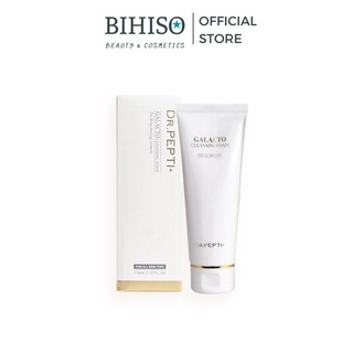 Sữa rửa mặt gạo giúp làm sạch sâu và giúp trắng da, mờ thâm sạm dr.pepti+ galacto cleansing foam 110ml rm03