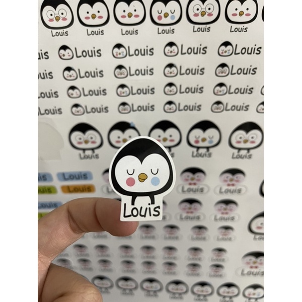 Sticker TÊN và ẢNH bé dán bình sữa-chống nước và dùng được trong máy tiệt trung UV