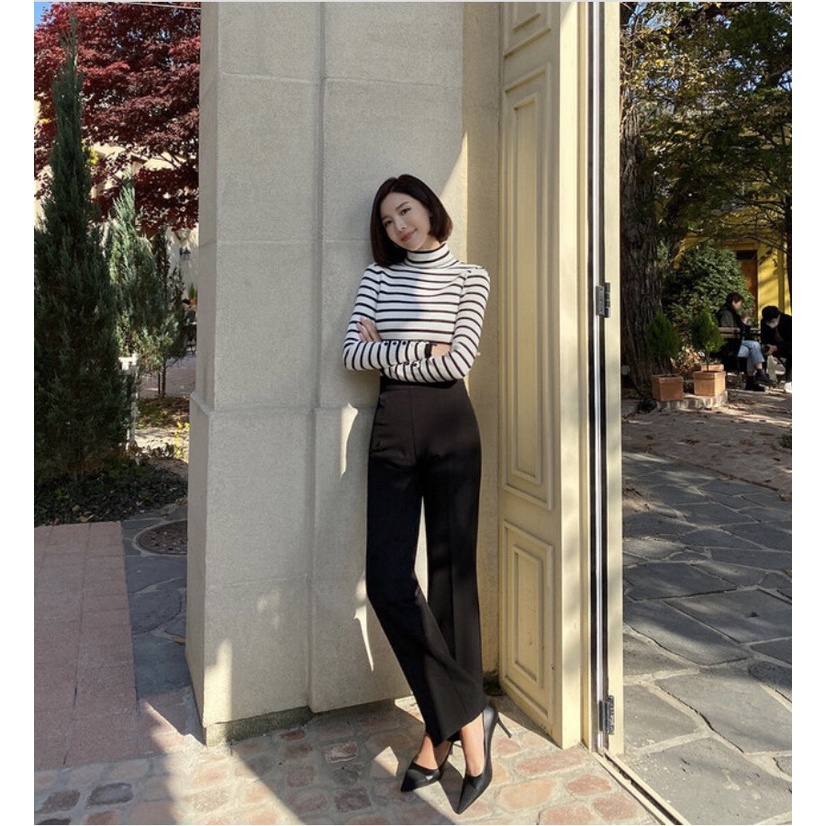 Quần âu ống đứng Lucen new cạp cao tôn dáng by Chansee | BigBuy360 - bigbuy360.vn