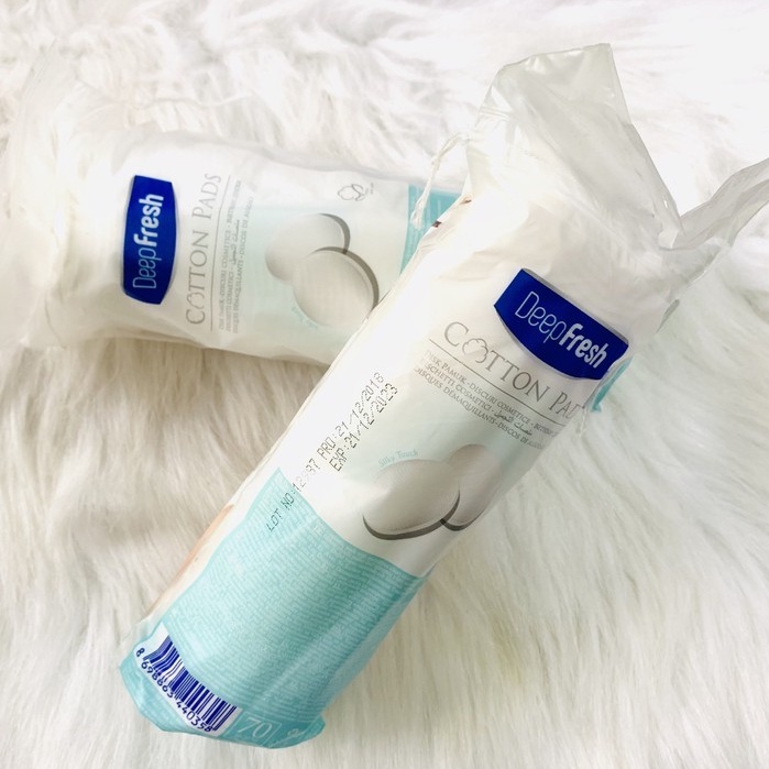 BÔNG TẨY TRANG DEEP FRESH 70 MIẾNG