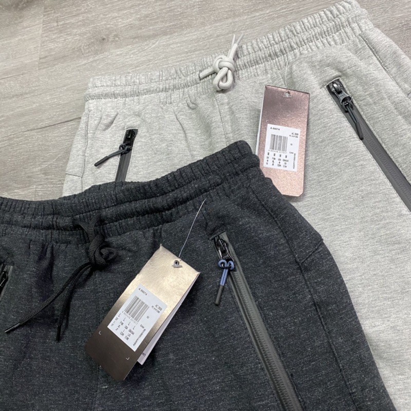 [Mã SKAMAP6 giảm 8% TỐI ĐA 50K đơn250K] Quần nỉ jogger nam chất nỉ cotton dày ấm áp- 3 túi khoá Ykk tiện lợi | BigBuy360 - bigbuy360.vn