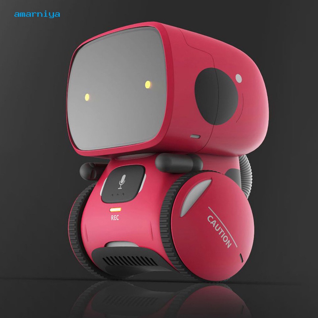 Robot đồ chơi thông minh có đèn LED điều khiển bằng giọng nói thân thiện với môi trường cho trẻ em