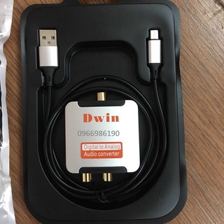 Chuyển đổi âm thanh Optical sang AV Dwin - chuyển quang âm thanh Dwin - DWIN
