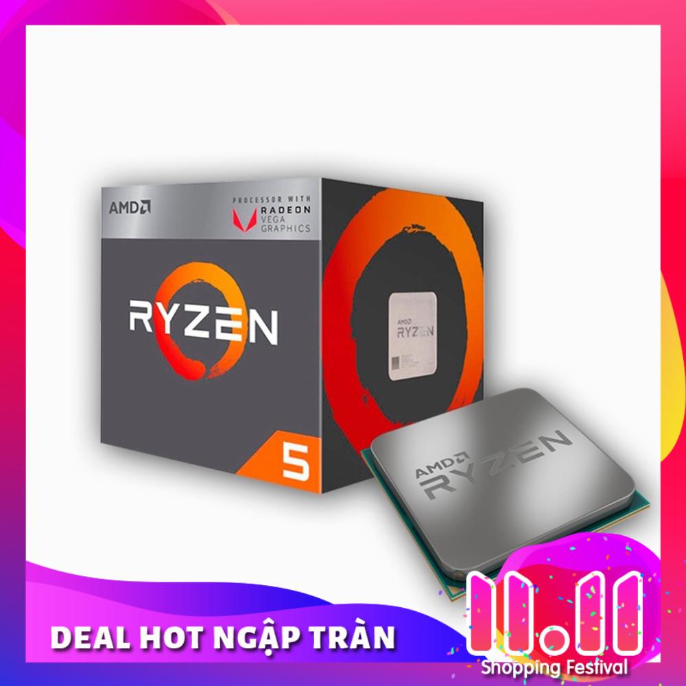 CPU AMD Ryzen 5 2400G 3.6 GHz (3.9 GHz, socket AM4)