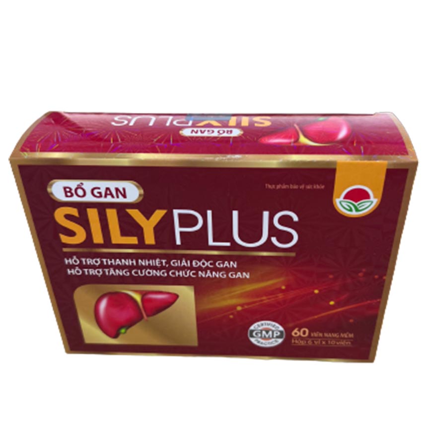 Bổ Gan SILY PLUS giải độc gan, bảo vệ gan 60 viên - Cvspharmacy