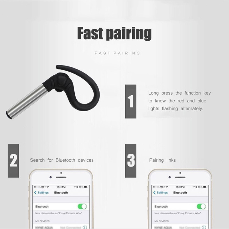 Tai nghe Bluetooth thể thao S580 móc vành tai chống ồn