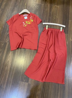 Bộ đũi mặc nhà cho mẹ
