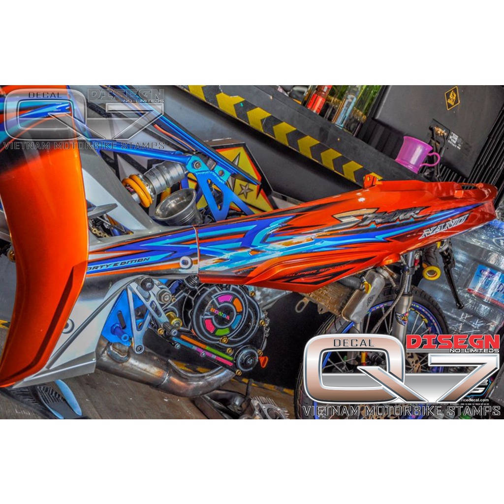 Tem Rời Sirius 110 CAM BẠC