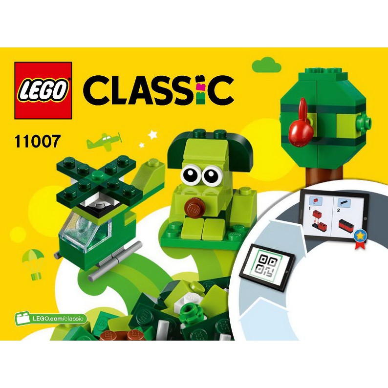 Lego Classic 11007 - Bộ xếp hình Lego cơ bản