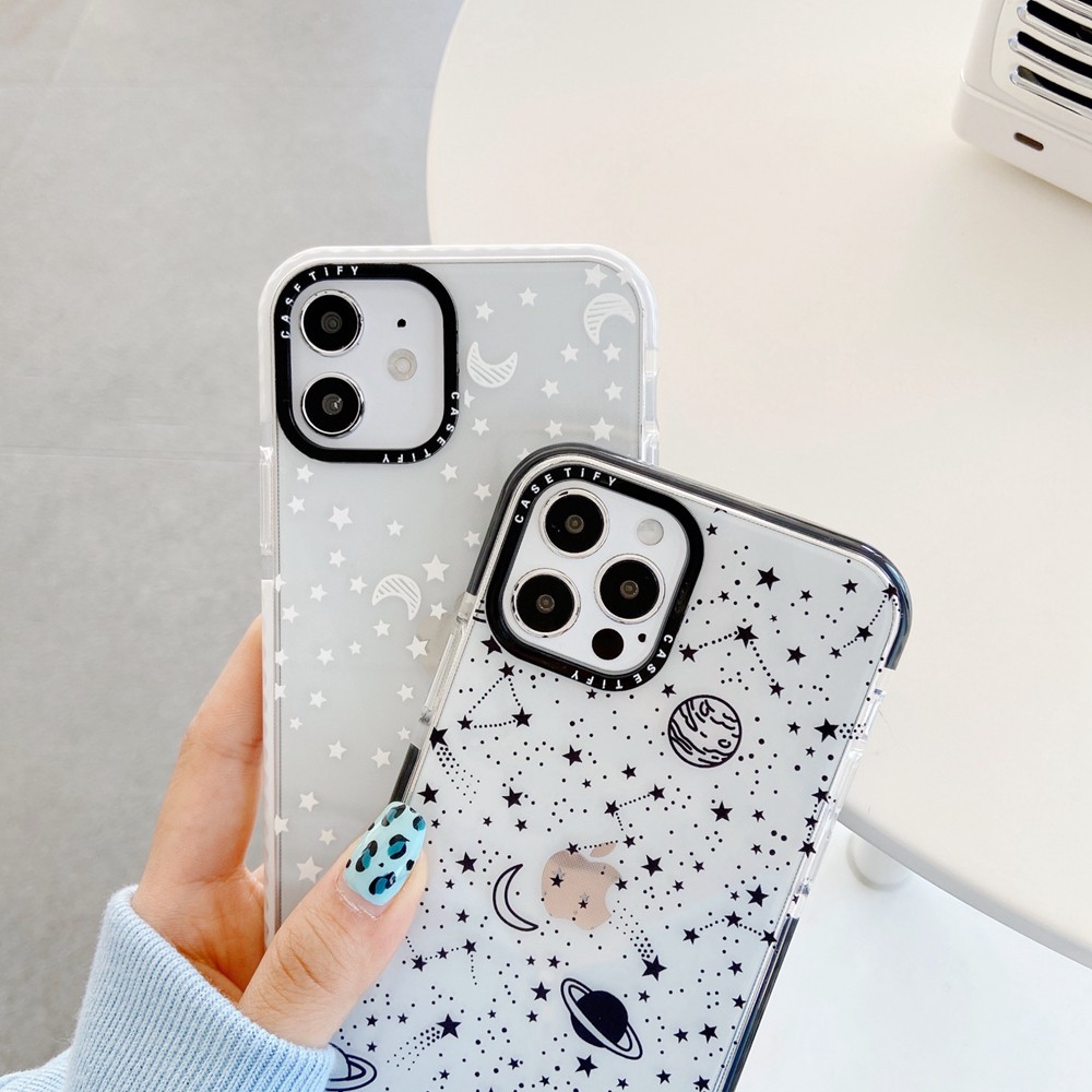 [Original Casetify] Ốp Lưng Phong Cách Vũ Trụ Cho Iphone 7 8 Plus 7 + 8 + X Xs Xr 11 11pro 12 Mini 12mini Pro Max Xsmax Se 2020