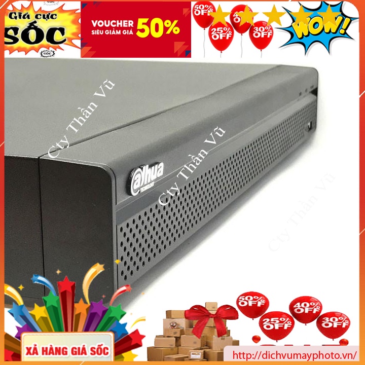 Đầu ghi hình 4 kênh 2.0 XVR 5104HS-X vỏ sắt bền bỉ hàng mới cáo bảo hành MVP Thăng Long