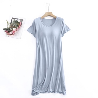 Đầm cotton kèm bra cao cấp ( Quảng Châu)