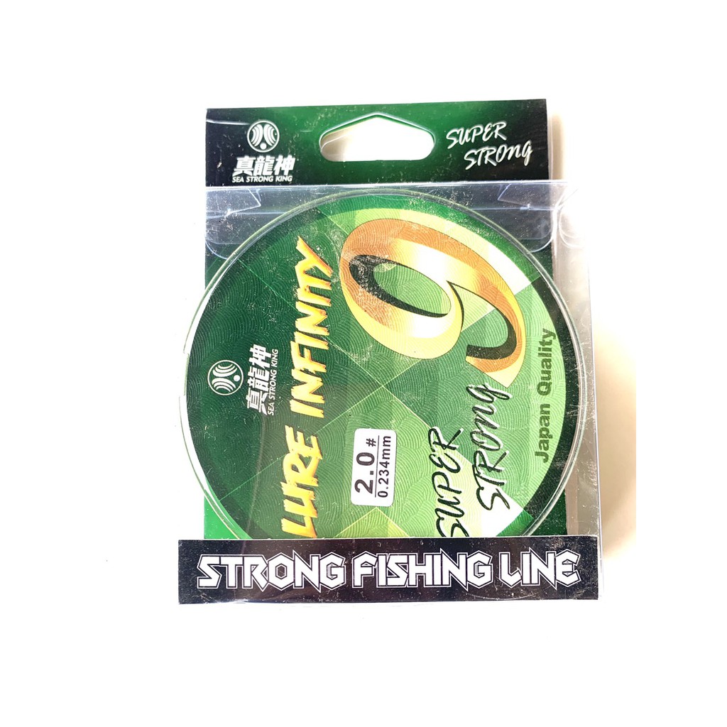 Dù Câu Cá cao cấp STrong Line , 9 lõi , thích hợp Lure , Lục , Lance , độ bền bỉ và chống xước luôn là thế mạnh