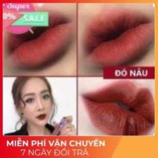 Son Black Rouge A06 ⚡️𝑯𝒂̀𝒏𝒈 𝑯𝒂𝒏𝒅𝒎𝒂𝒅𝒆⚡️ Màu Đỏ Gạch.