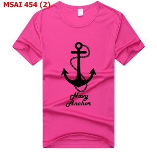 Áo thun nam Navy Anchor 454