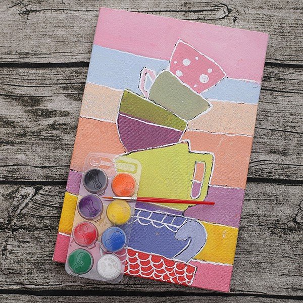 ( 5 Vĩ ) Màu Nước 8 Màu WACO06 Thiên Long Camshop