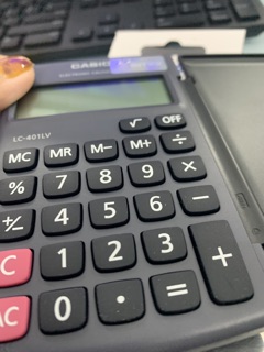 Máy tính CASIO LC401LV-BK Chính Hãng