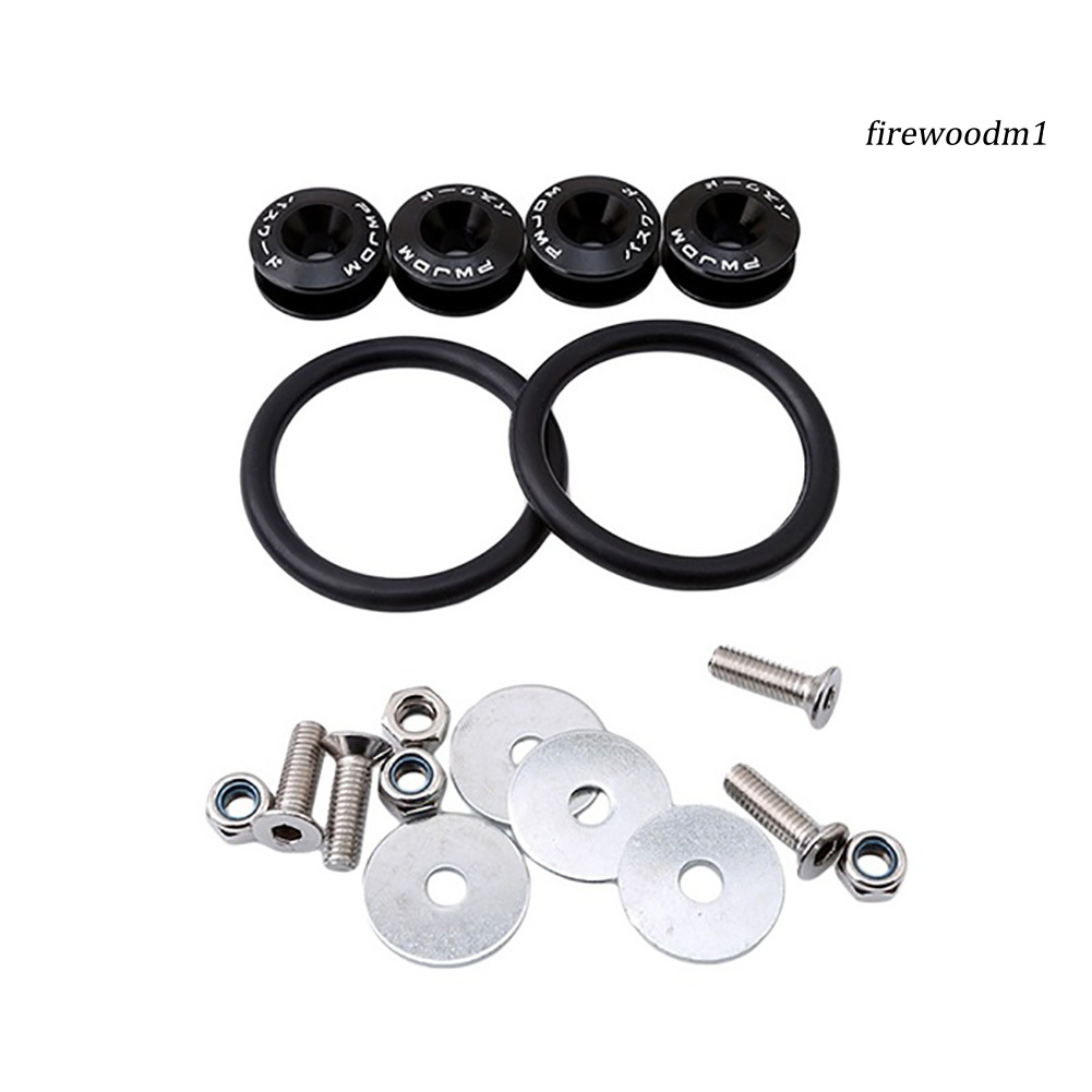 FENDER Bộ Ốc Vít Cố Định Tấm Chắn Bùn Xe Hơi Tháo Lắp Nhanh Tiện Lợi