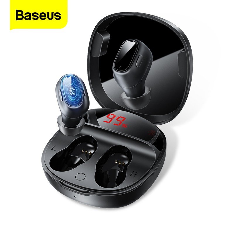 Tai Nghe Bluetooth Baseus WM01 Plus TWS Mini 5.0 Âm Thanh Stereo Cao Cấp