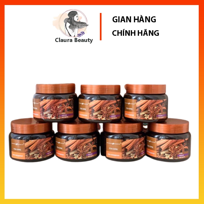 Tẩy Da Chết Toàn Thân Eksklyuziv Kosmetik Chiết Xuất Quế Hồi Và Café Gel Scrub Coffee Cinanmon Cloves 380g Claura Beauty