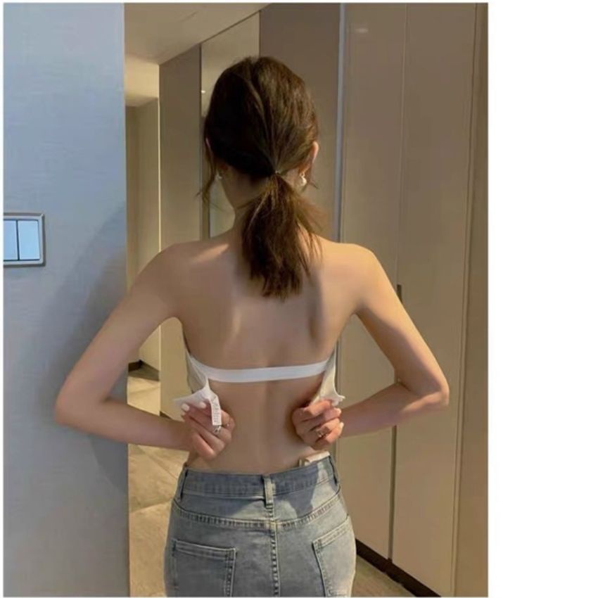 Áo ngực nữ không dây nâng ngực chống tụt, cúp ngang, quả trơn sang trọng, nóng bỏng, Su và Ren siêu mát mềm mịn A930