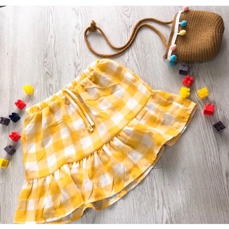 Chân váy hoa bé gái xinh xắn ( size 4-14T ) Hàng VNXK