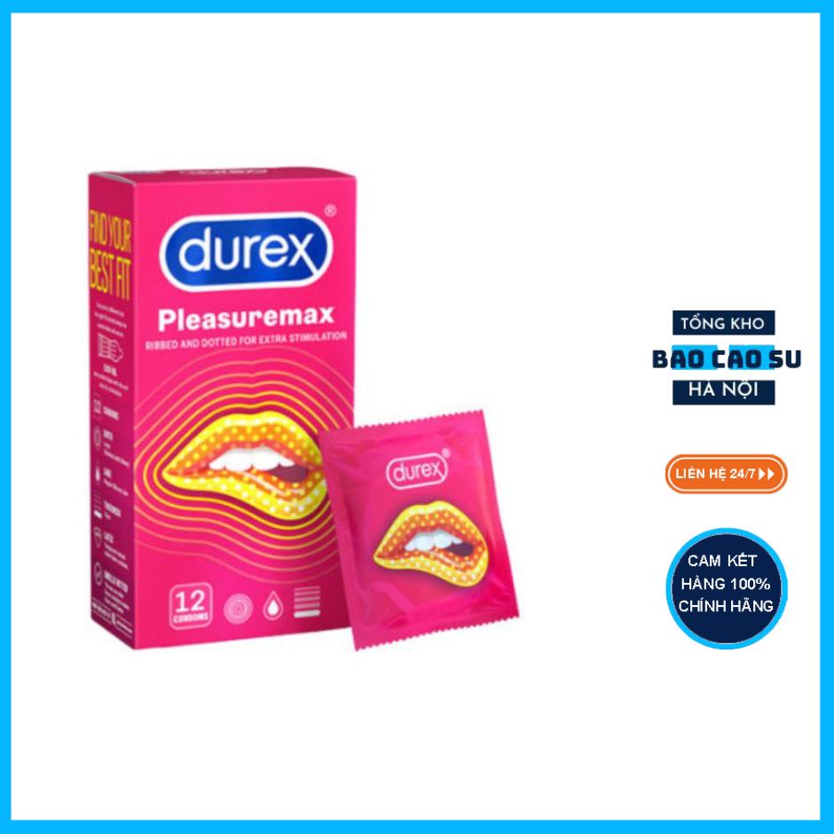 Bao Cao Su Pleasuremax  12 Chiếc (SALE SỐC) gân gai, tăng cảm giác kích thích cảm giác khi quan hệ