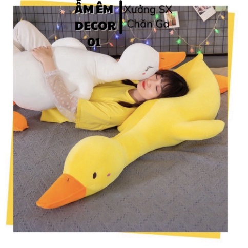 GẤU BÔNG VỊT TRẦM CẢM ,VỊT MỆT MỎI - Xưởng Chăn Ga số 01