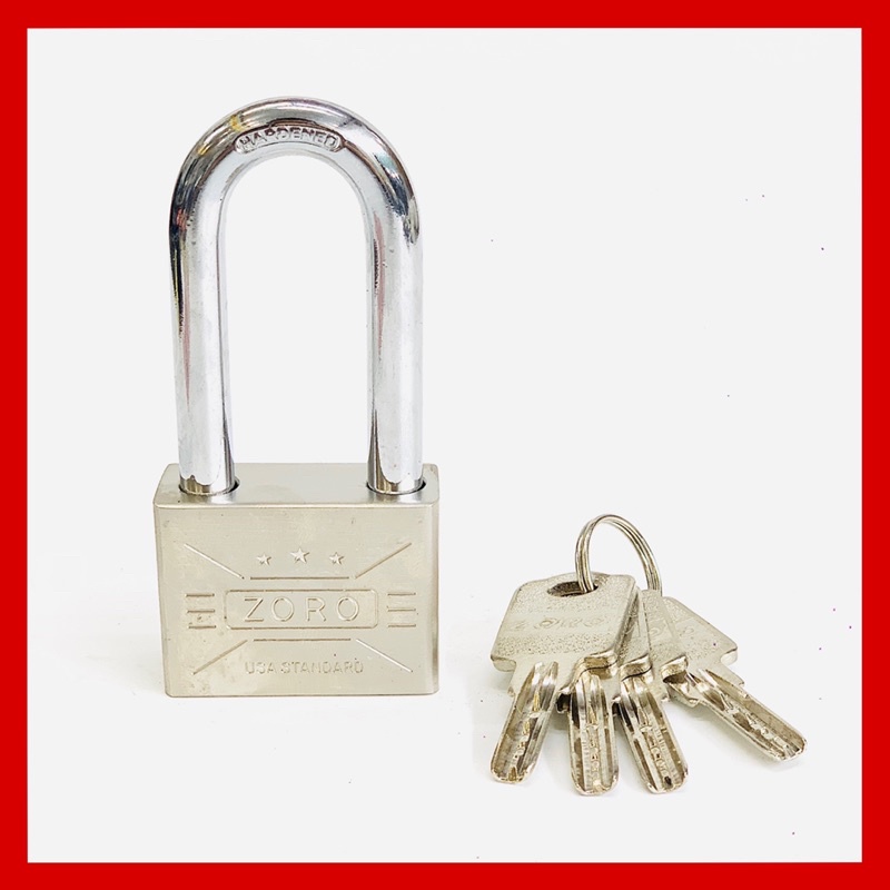 Ổ khóa ZORO 5 phân chìa muỗng - ổ khóa cửa bấm không cần chìa chống trộm cao cấp công nghệ mỹ