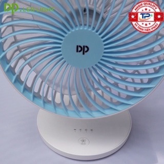 QUẠT SẠC TÍCH ĐIỆN DP DP - 7625 ( CẦM TAY HOẶC ĐỂ BÀN )