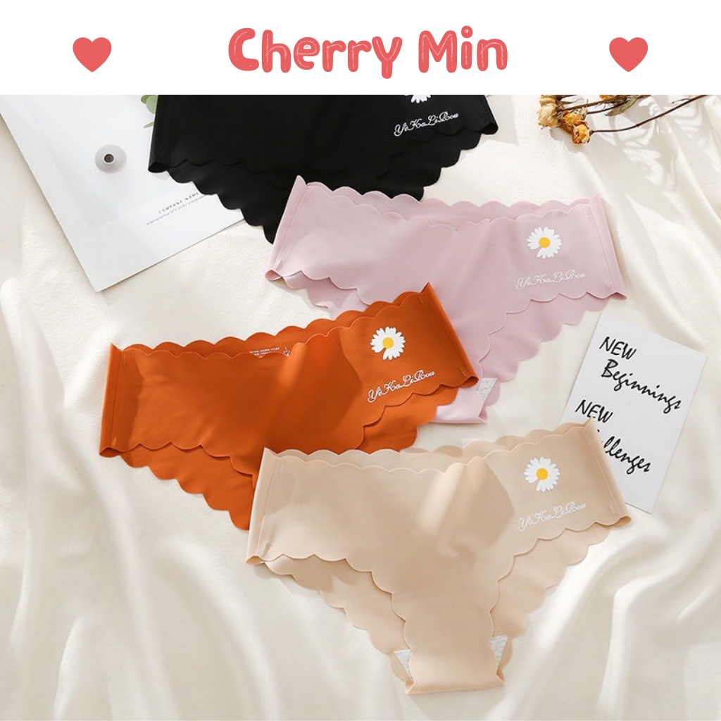 Quần Lót Đúc Su Hoạ Tiết Hoa Cúc CHERRY MIN