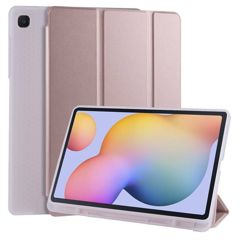 For Samsung Galaxy Tab S6 Lite 10.4 SM-P610 P615 Flip PU Leather Smart Stand Book Case Cover