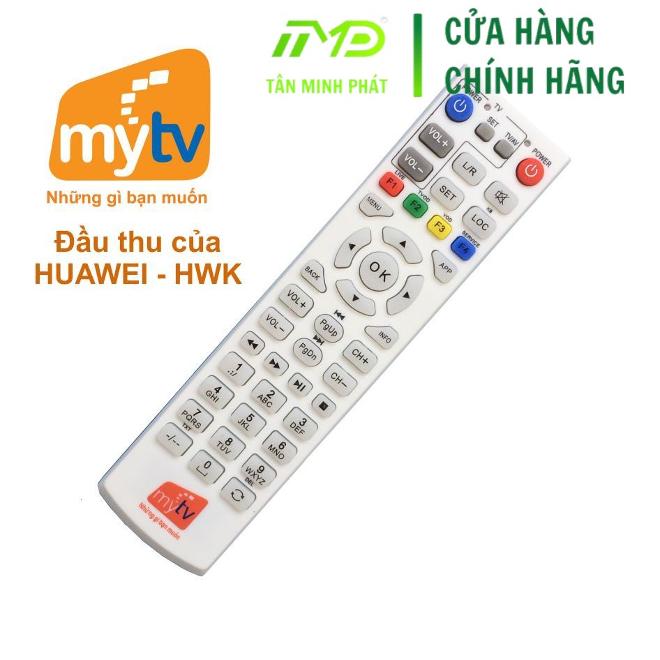 Điều khiển / Remote đầu thu My TV (My TV của hãng HUAWEI - ZTE - SmartBox) Tân Minh Phát