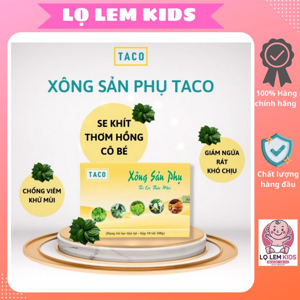 Xông sản phụ - taco (dạng túi lọc)