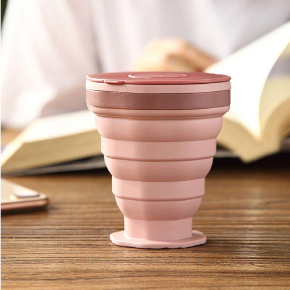 YOLA Cốc Uống Nước Silicone 220ml Có Thể Gấp Gọn Tiện Dụng