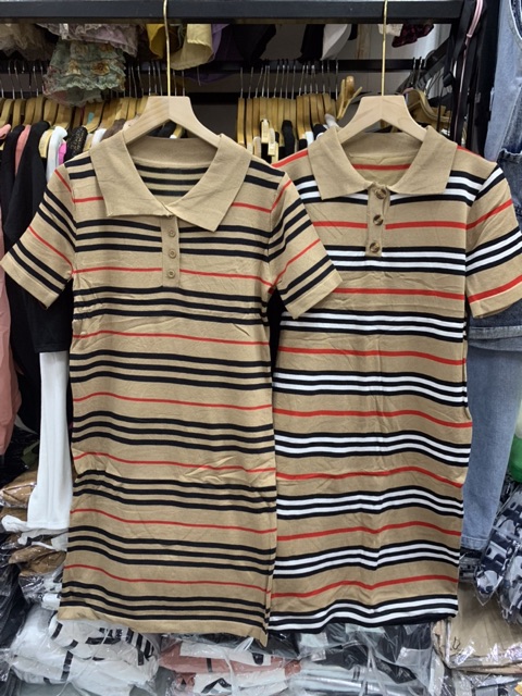 [Mã FAXANH245 giảm 10K đơn 50K] Váy len kẻ BR | BigBuy360 - bigbuy360.vn