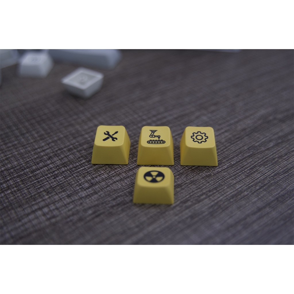 Keycap công nghiệp Keycap retro PBT Dye thăng hoa Chiều cao MDA Bàn phím cơ keycap
