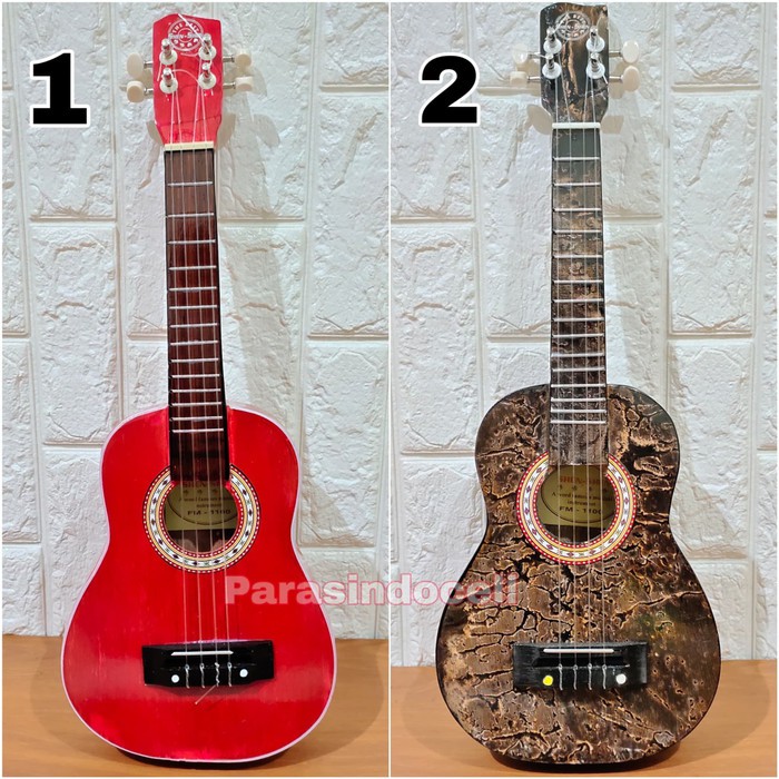 Đàn Ukulele Gỗ Đồ Chơi Cho Bé