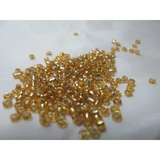 430g hạt cườm vàng đồng 2mm