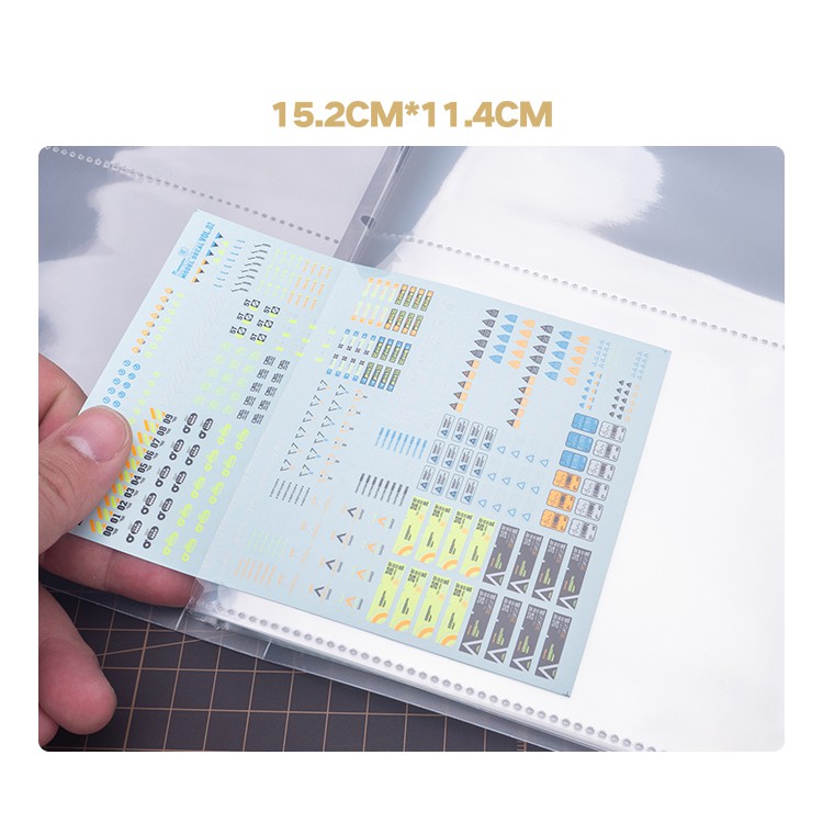 Album đựng decal nước Hobby Mio dùng trong mô hình